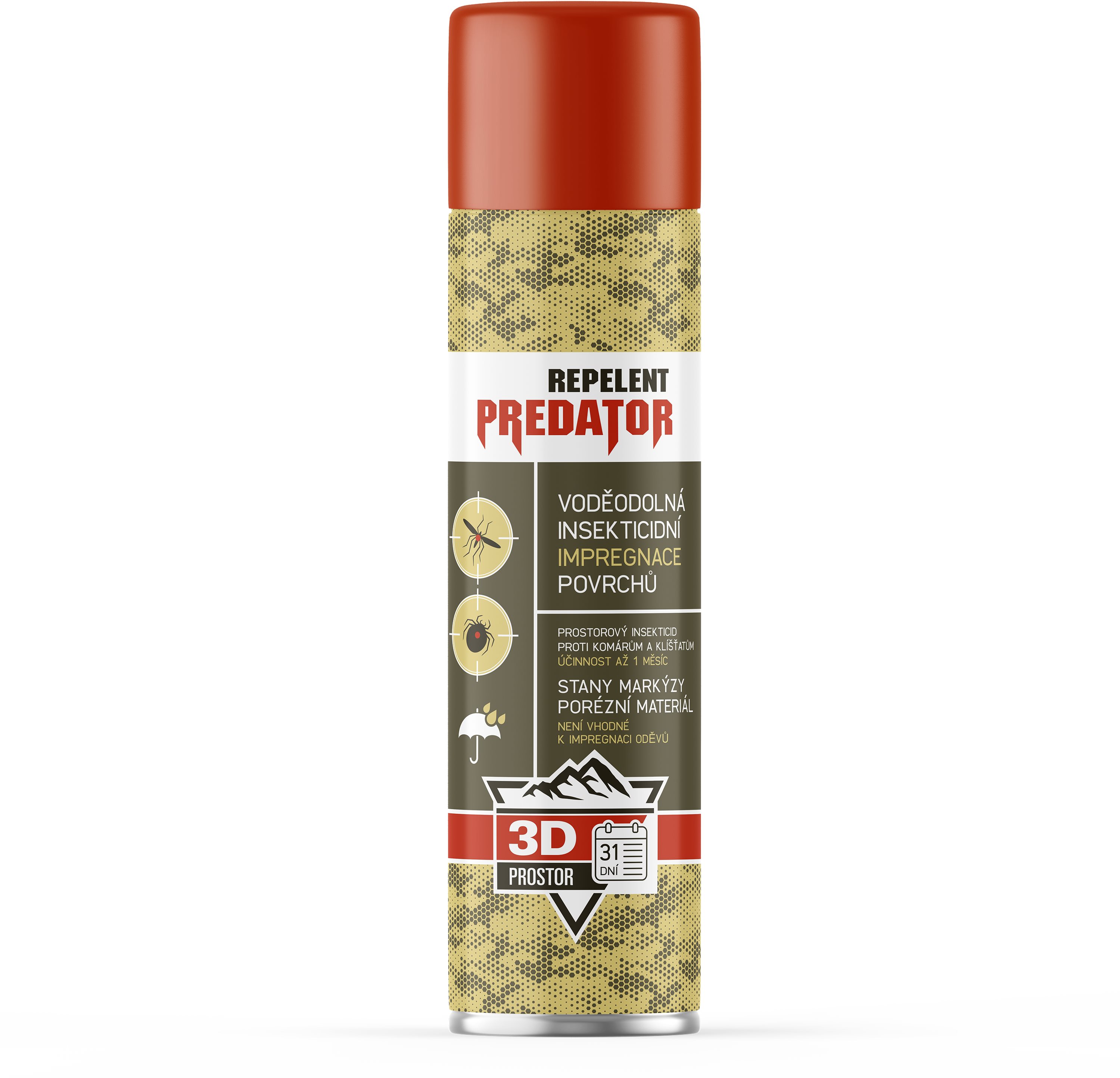 PREDATOR 3D, repelent, 400 ml