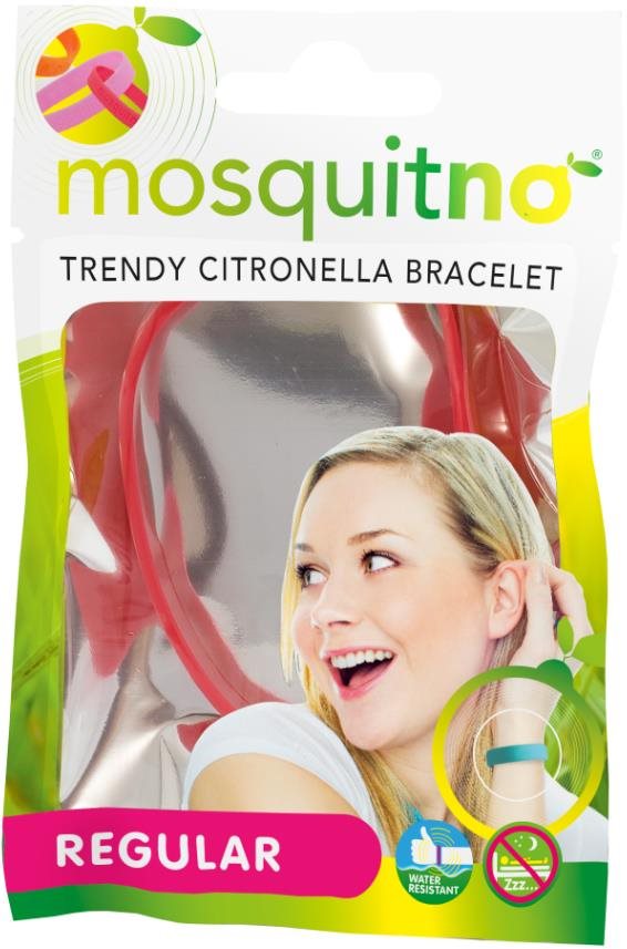 MOSQUITNO Náramok Regular uvoľňujúci citronelovú vôňu 17 g