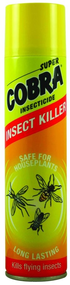 Super COBRA Insect Killer, proti lietajúcemu hmyzu, 400 ml