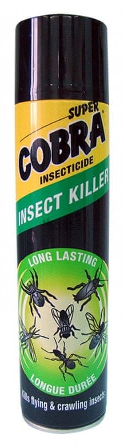 Super COBRA Insect Killer, proti hmyzu, 400 ml