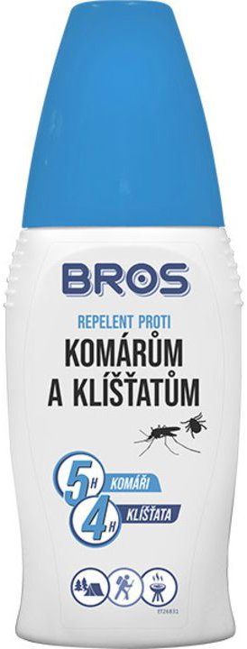 BROS Proti komárom a kliešťom 100 ml