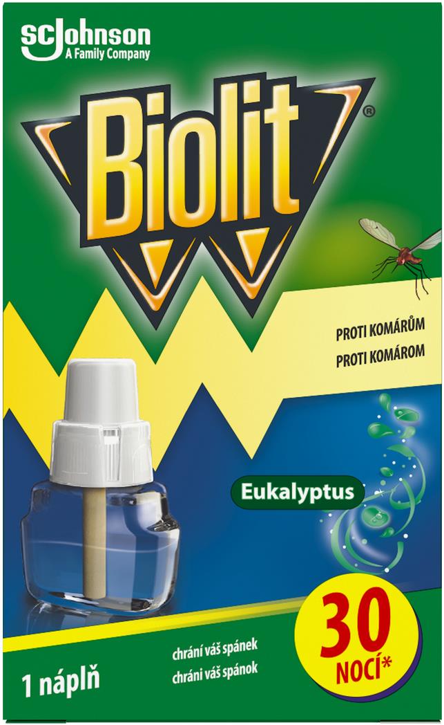 BIOLIT Tekutá náplň eukalyptus 30 nocí