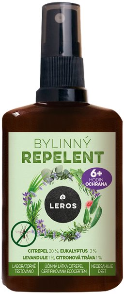 LEROS prírodný bylinný repelent 100 ml