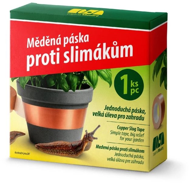 PAPÍRNA MOUDRÝ Medená páska proti slimákom