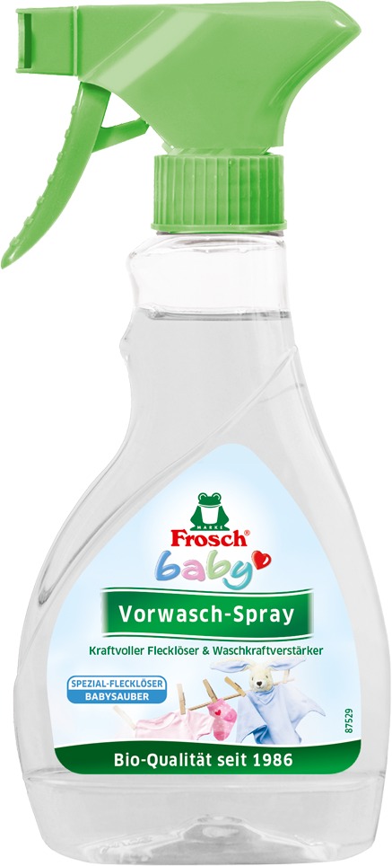 FROSCH Baby Sprej na škvrny na dojčenskej bielizni 300 ml