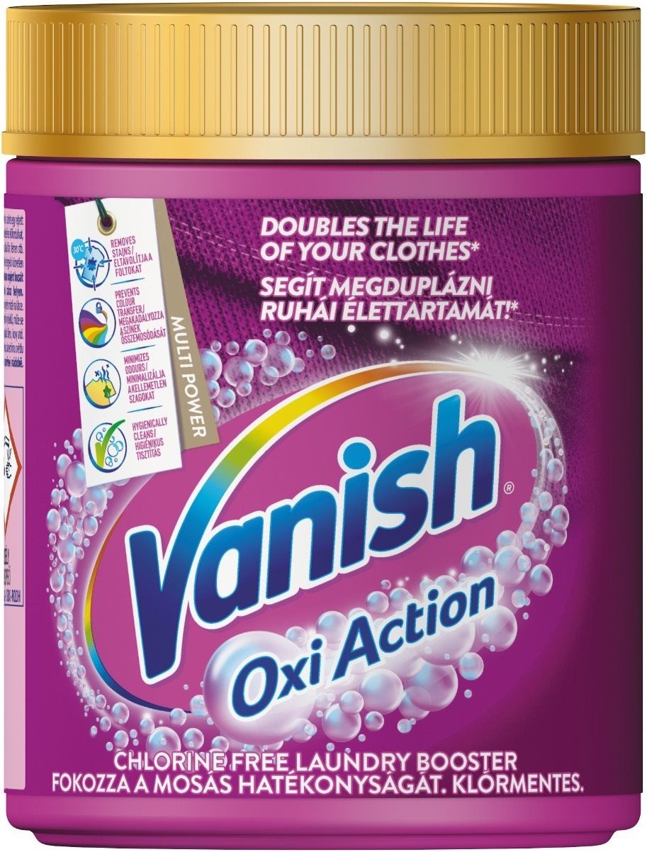 VANISH Oxi Action na odstránenie škvŕn 470 g
