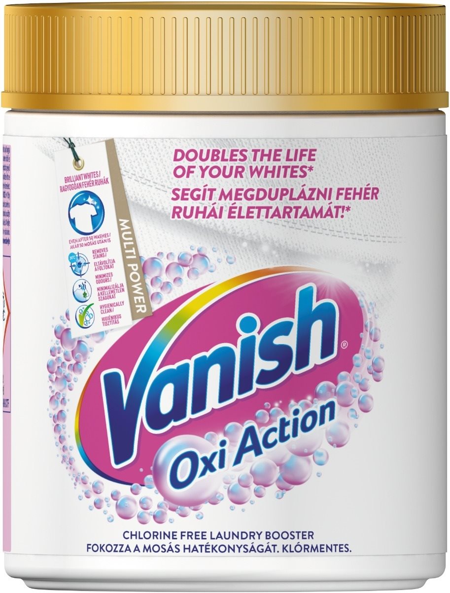 VANISH Oxi Action na bielenie a odstránenie škvŕn 470 g
