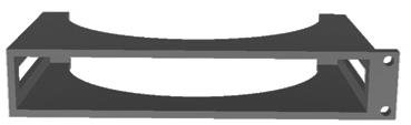 D-TP226 do racku 10/19" na TP-LINK TL-SG108-M2/TL-SX105/ER7206/ER7212PC