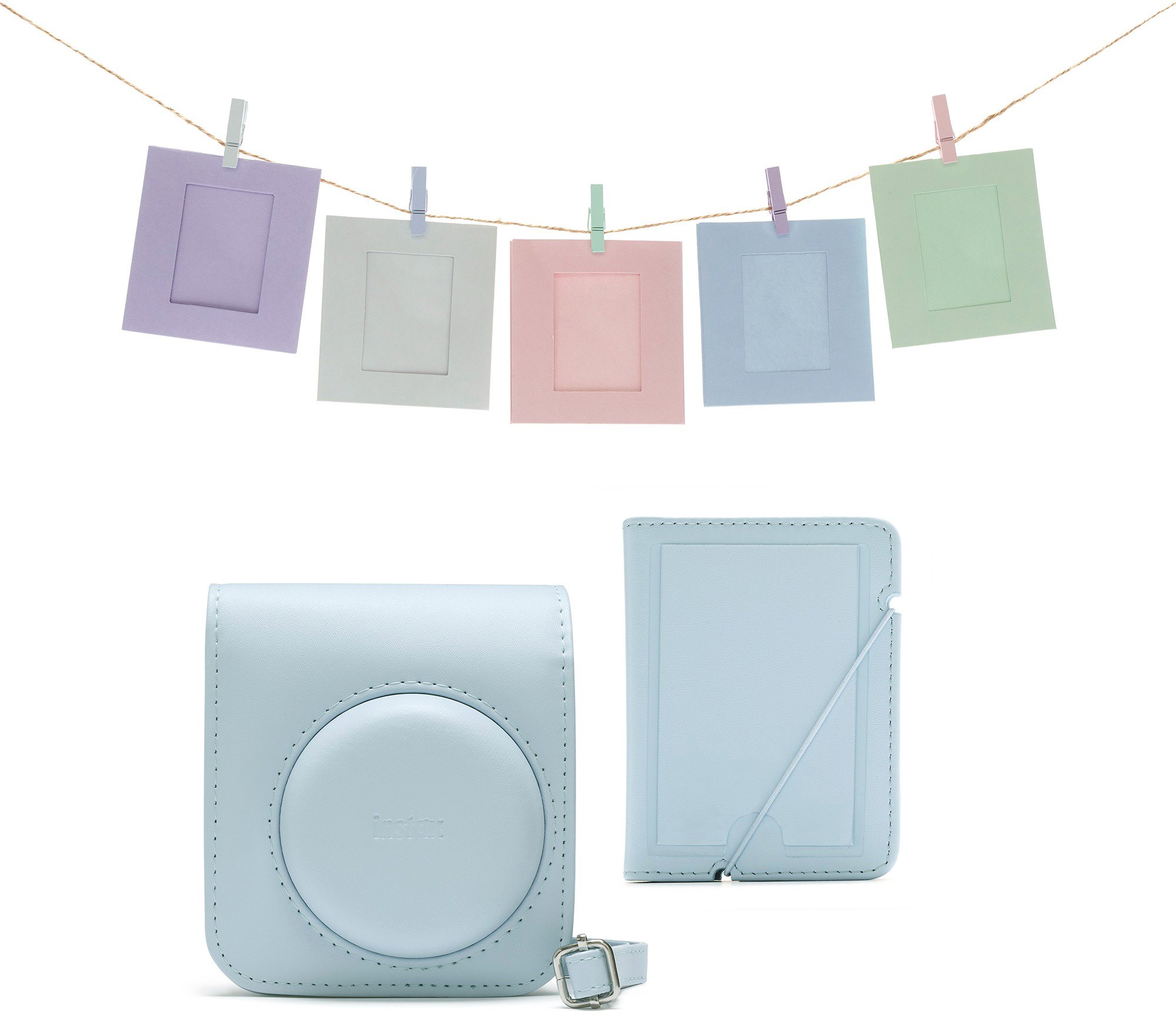 Fujifilm Instax mini 12 – Accessory kit Pastel Blue