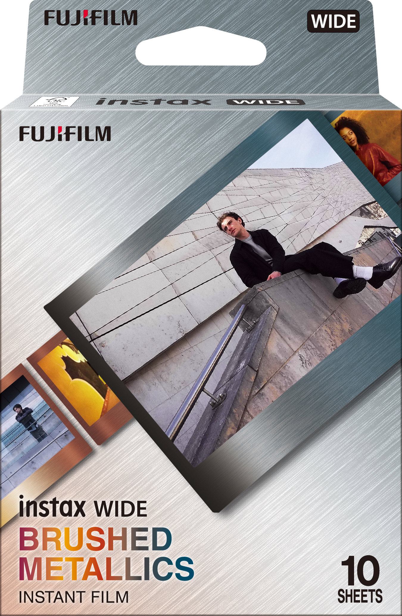 FujiFilm Instax Wide film Brushed Metal 10 ks