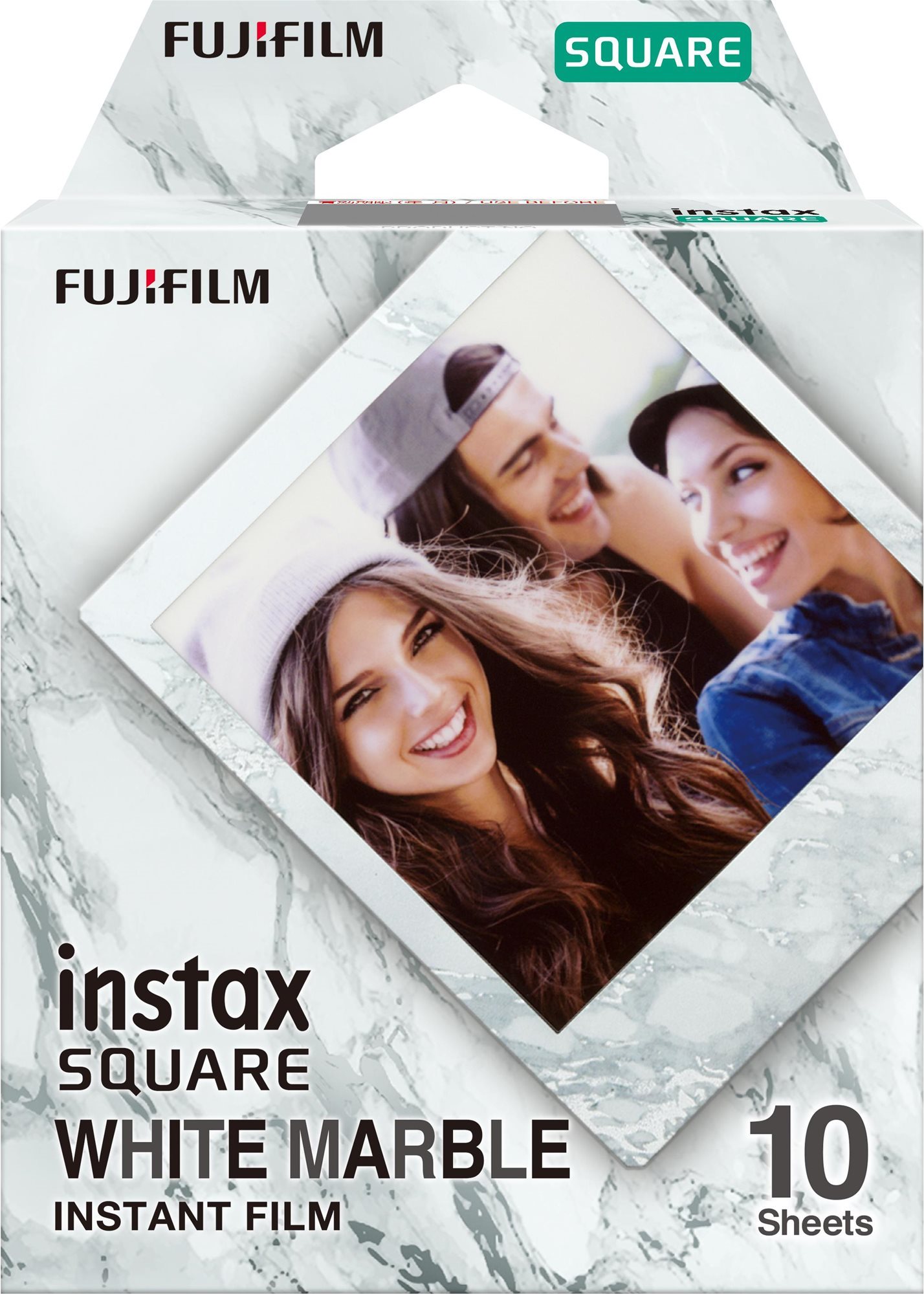 Fujifilm film Instax square White Marble 10 ks