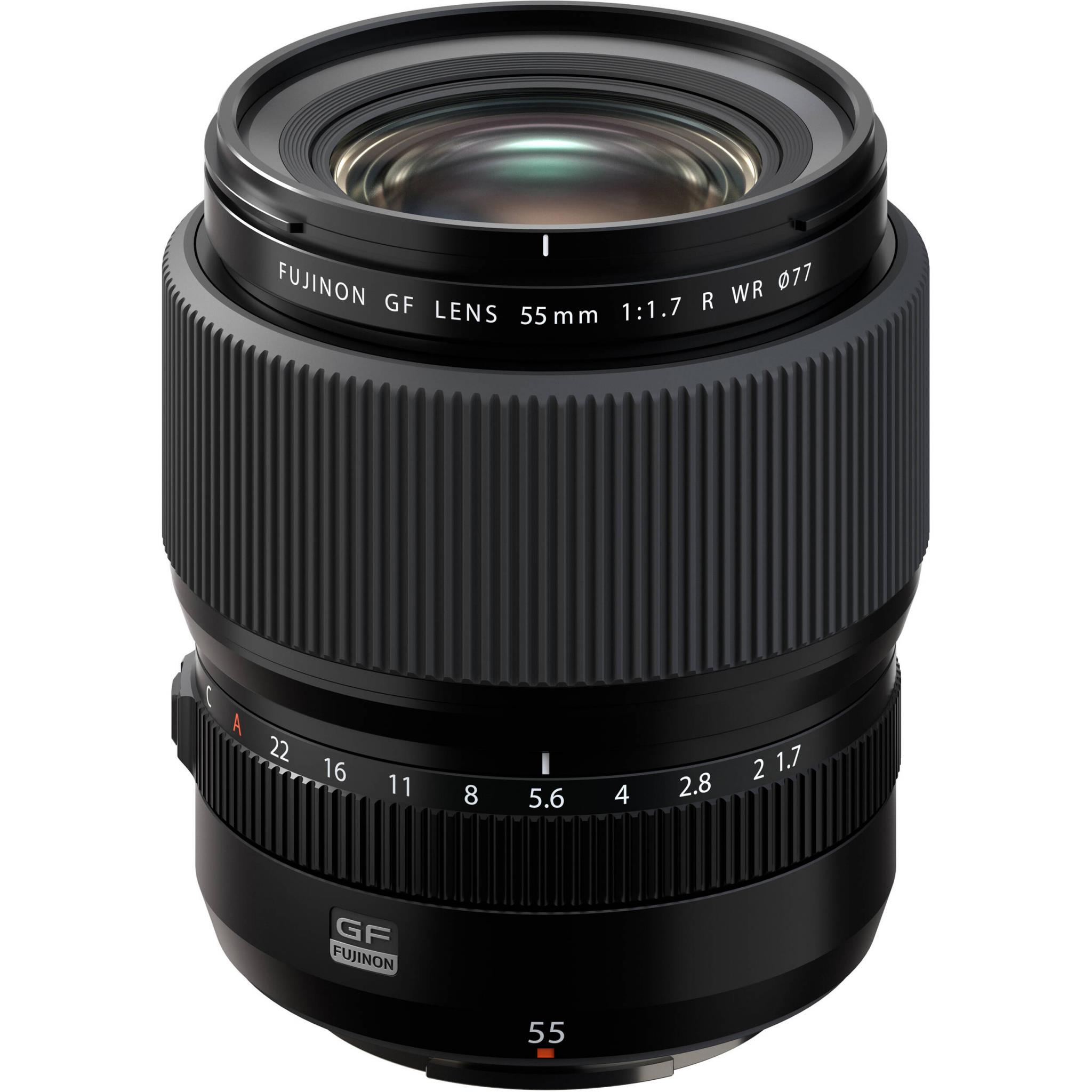 Fujifilm Fujinon GF 55 mm f/1.7 R WR