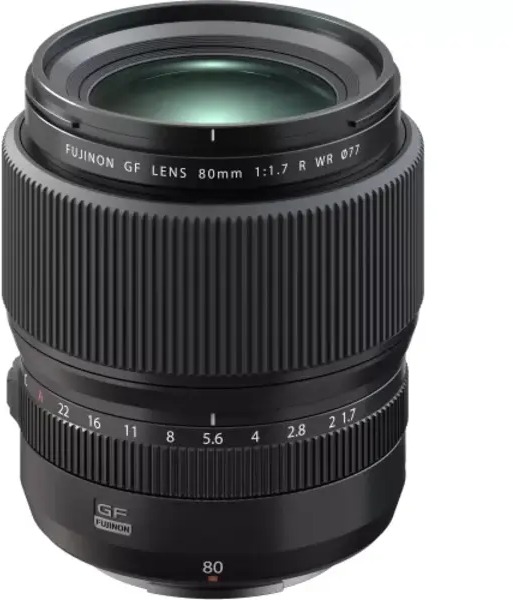 Fujifilm Fujinon GF 80 mm f/1.7 R WR