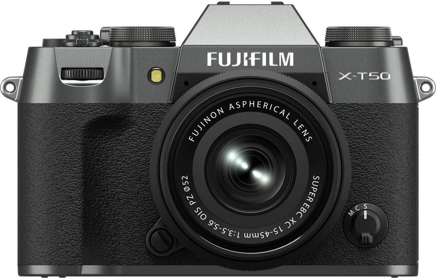 Fujifilm X-T50 sivý + XC 15–45 mm f/3.5 – 5.6 OIS PZ