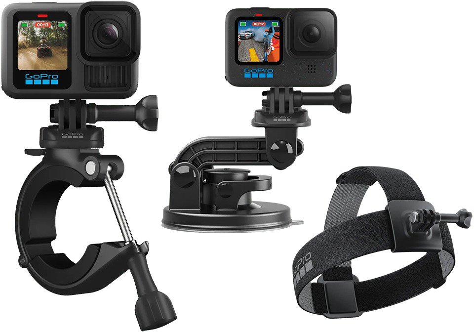 GoPro HERO13 Black AUTO – POWERSPORTS Bundle