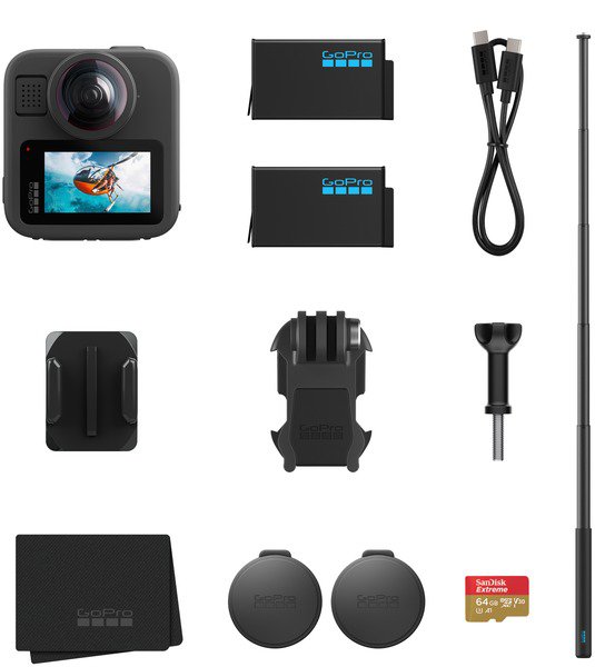 GoPro MAX2 + Accessories Bundle