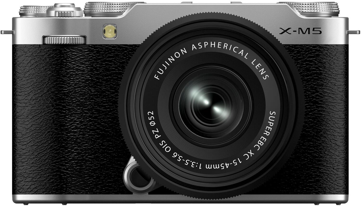 Fujifilm X-M5 Silver + XC 15 – 45 mm f/3,5-5,6 OIS PZ