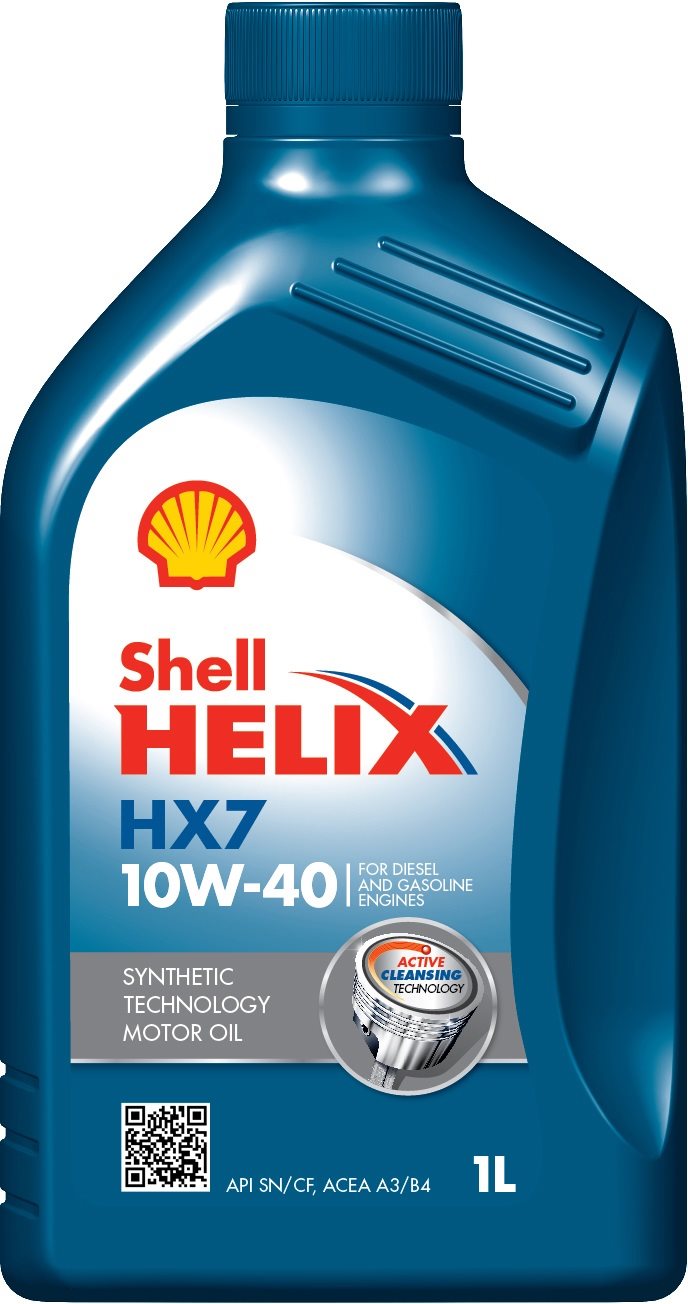 SHELL HELIX HX7 10W-40 1 l