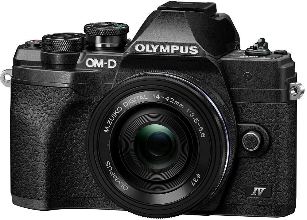 Olympus OM-D E-M10 Mark IV + 14–42 mm EZ čierny