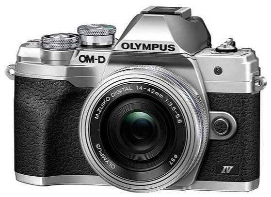 Olympus OM-D E-M10 Mark IV + 14–42 mm EZ strieborný