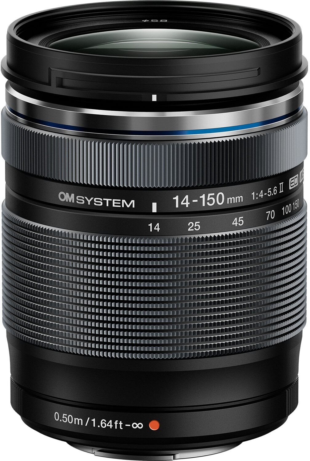 M.ZUIKO DIGITAL ED II 14 – 150 mm f/4,0 – 5,6 čierny
