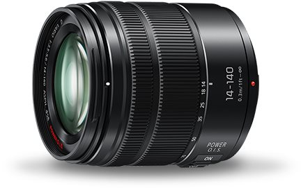 Panasonic Lumix G Vario 14–140 mm f/3,5 – 5,6 II ASPH./Power O.I.S čierny