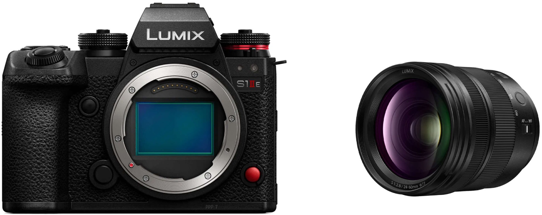 Panasonic Lumix S1IIE telo + Lumix S 24 – 60 mm f/2,8