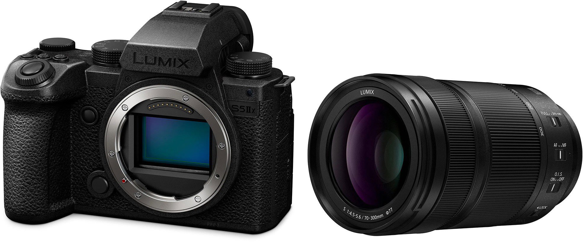 Panasonic Lumix DC-S5 Mark IIx + Lumix S 70 – 300 mm F 4,5 – 5,6 Macro OIS