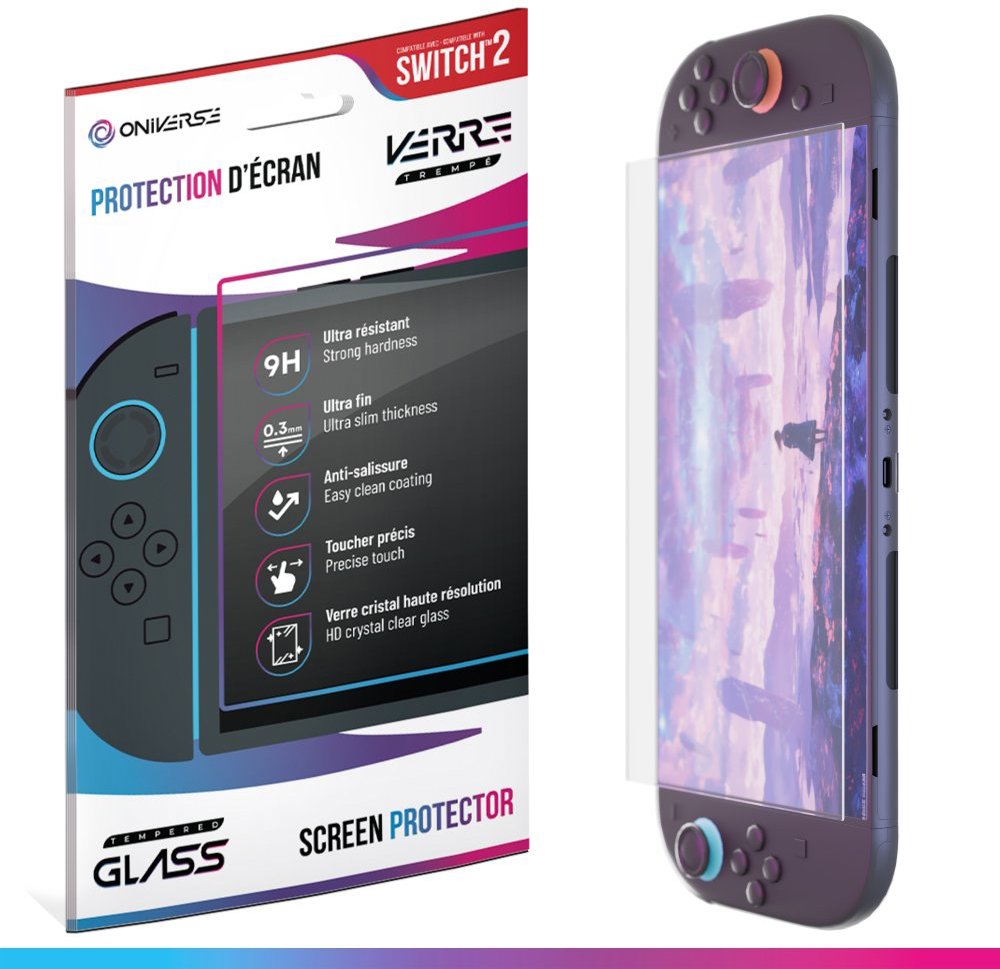 ONIVERSE Ochranné sklo Anti-Blue Light pro Nintendo Switch 2