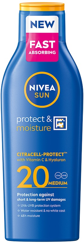NIVEA SUN Protect & Moisture SPF 20 200 ml