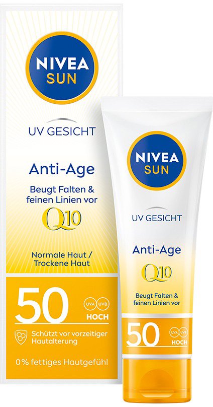 NIVEA SUN Anti Age & Anti Pigment SPF 50, 50 ml
