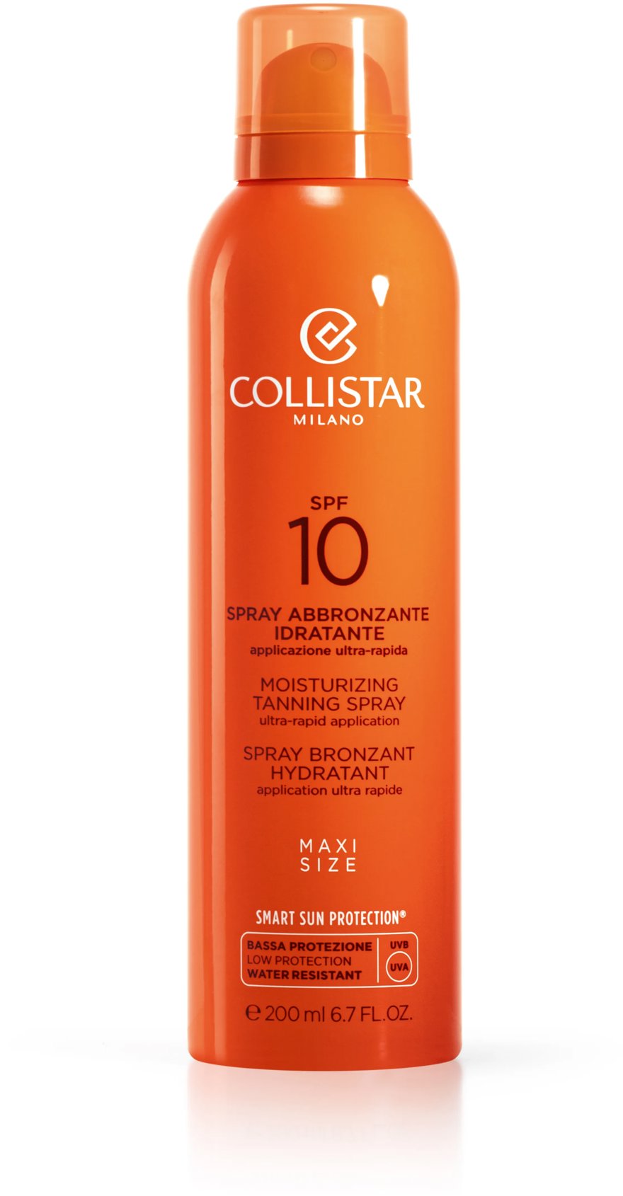 COLLISTAR Moisturizing Tanning Spray SPF 10 200 ml