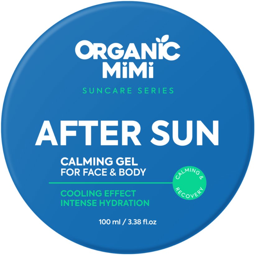 ORGANIC MIMI SUN Zklidňující gel po opalování na obličej a tělo 100 ml