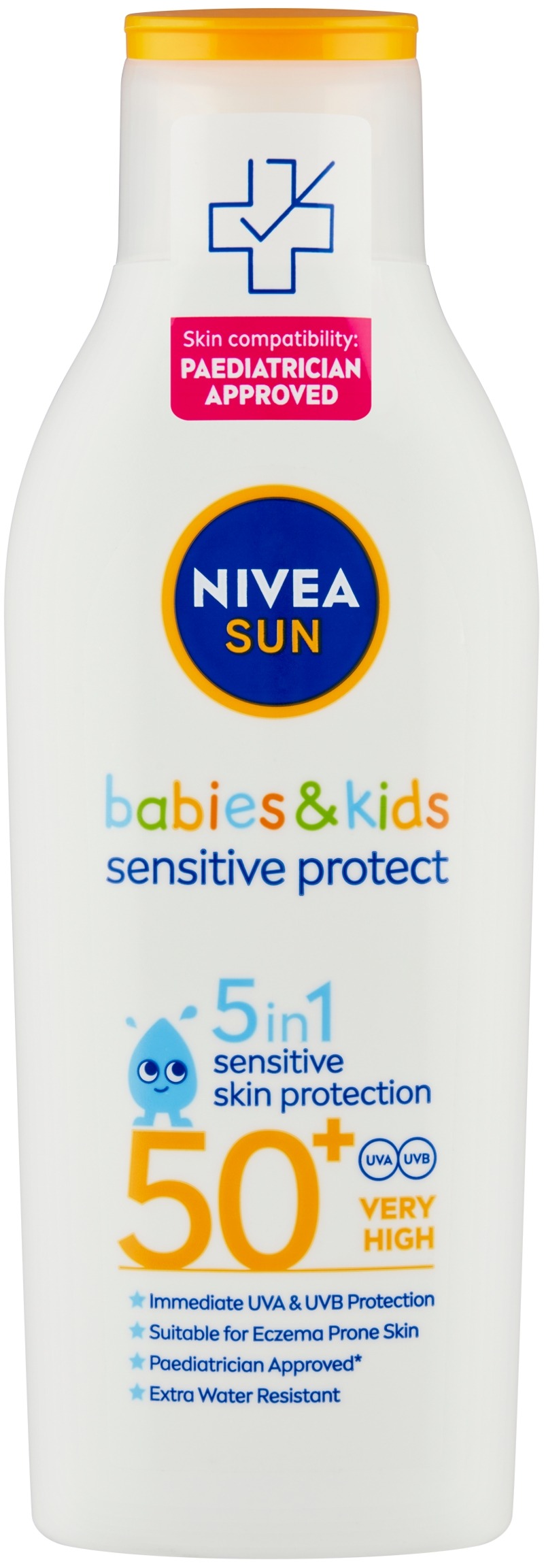NIVEA SUN Kid´s Sensitive Lotion SPF50+ 200 ml