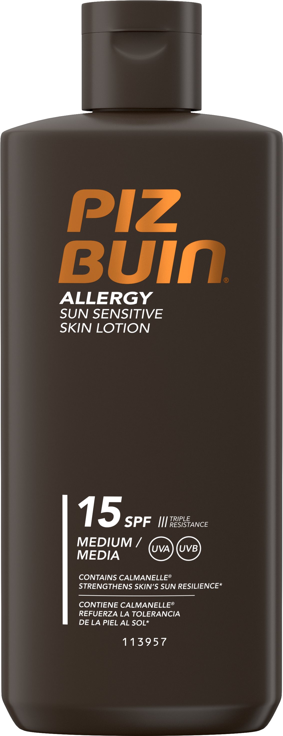 PIZ BUIN Allergy Sun Sensitive Skin Lotion SPF15 200 ml