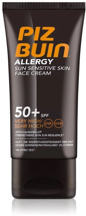 PIZ BUIN Allergy Sun Sensitive Face Cream SPF50+ 50 ml