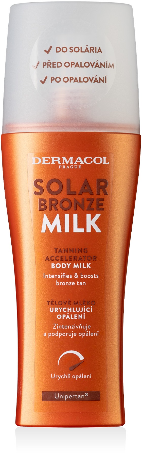 DERMACOL Solar Bronze Telové mlieko urýchľujúce opálenie 200 ml