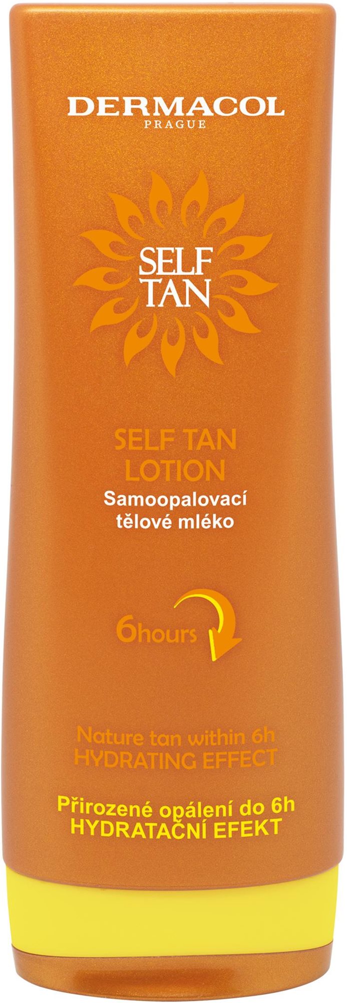 DERMACOL Self Tan Samoopaľovacie telové mlieko 200 ml