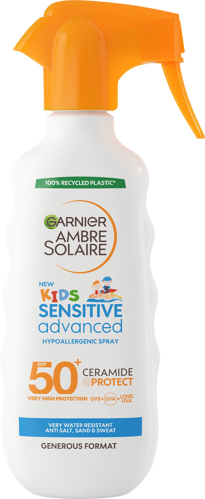 GARNIER Ambre Solaire Kids Sensitive Advanced Sprej SPF 50+ 270 ml