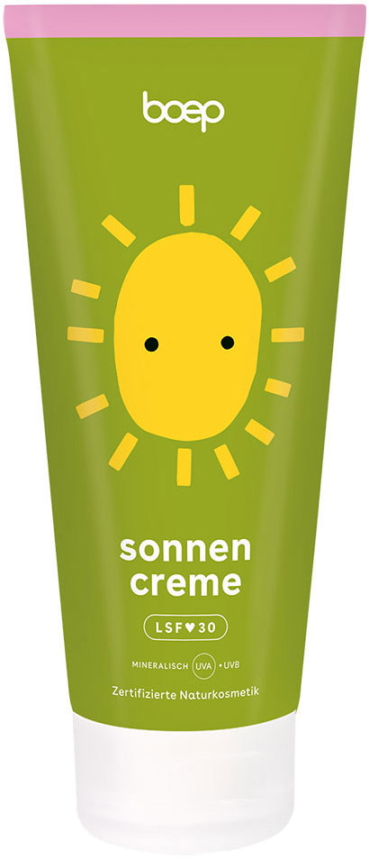BOEP Prírodný opaľovací krém pre celú rodinu SPF 30 200 ml