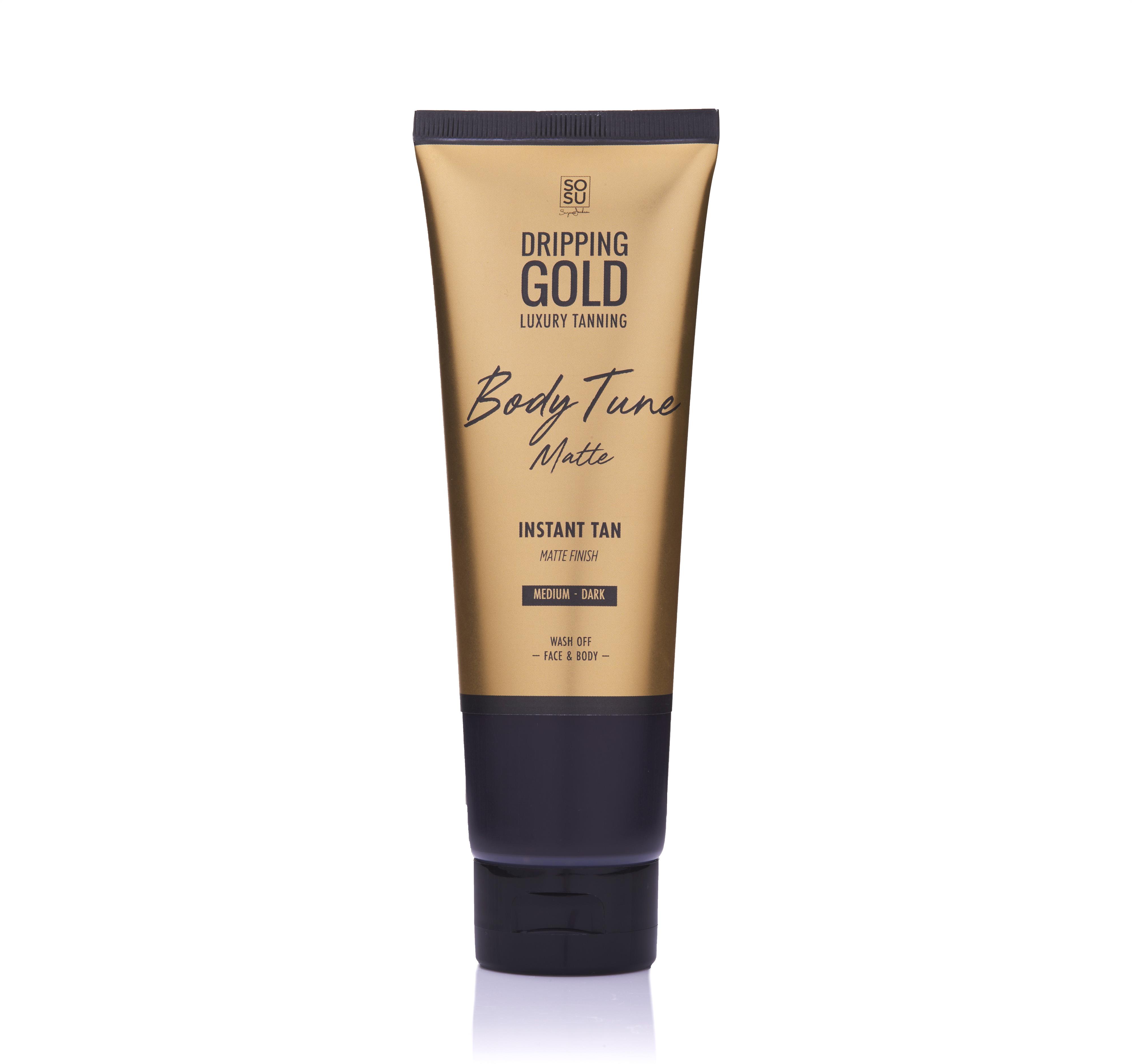 DRIPPING GOLD Body Tune Instantný bronzer medium / dark 125 ml