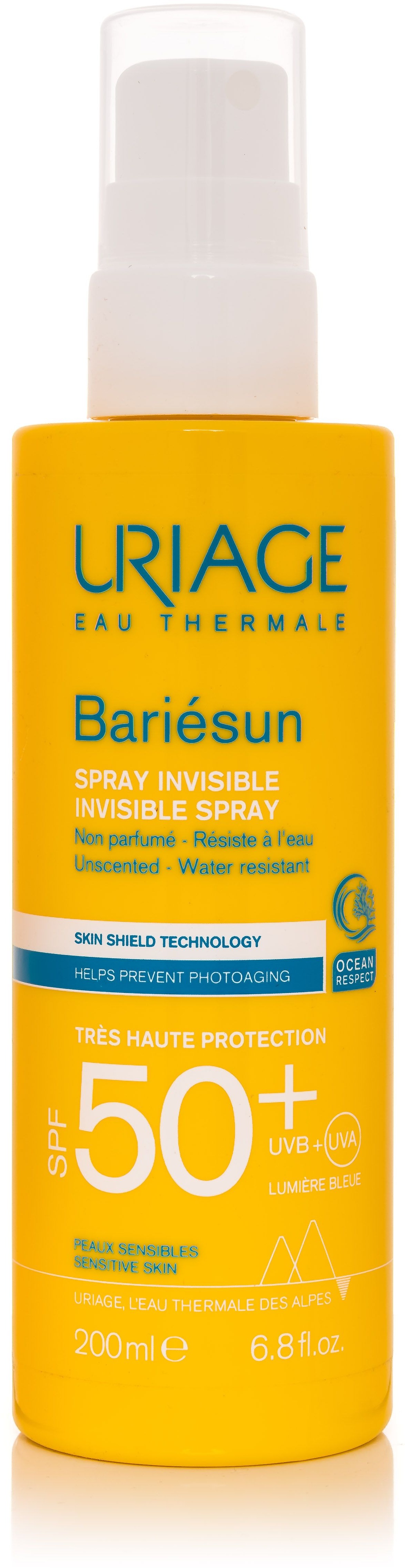 URIAGE Bariésun Invisible Spray Unscented SPF50+ 200 ml