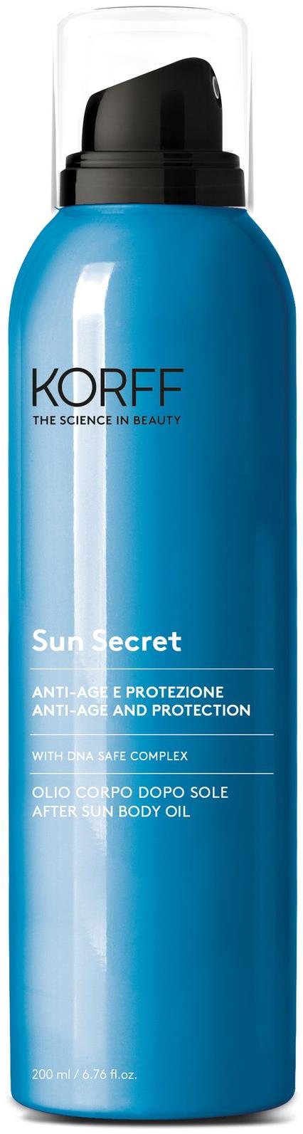 KORFF Sun Secret Aftersun Telový olej 200 ml