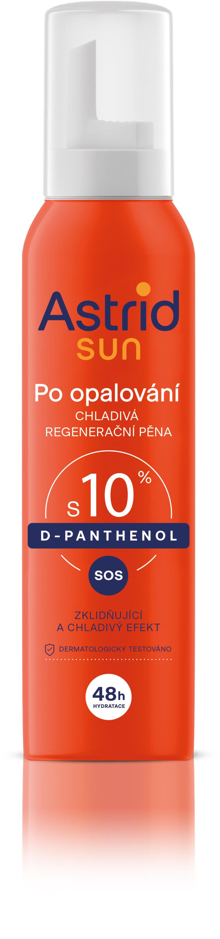 ASTRID SUN Chladivá regeneračná pena po opaľovaní 150 ml