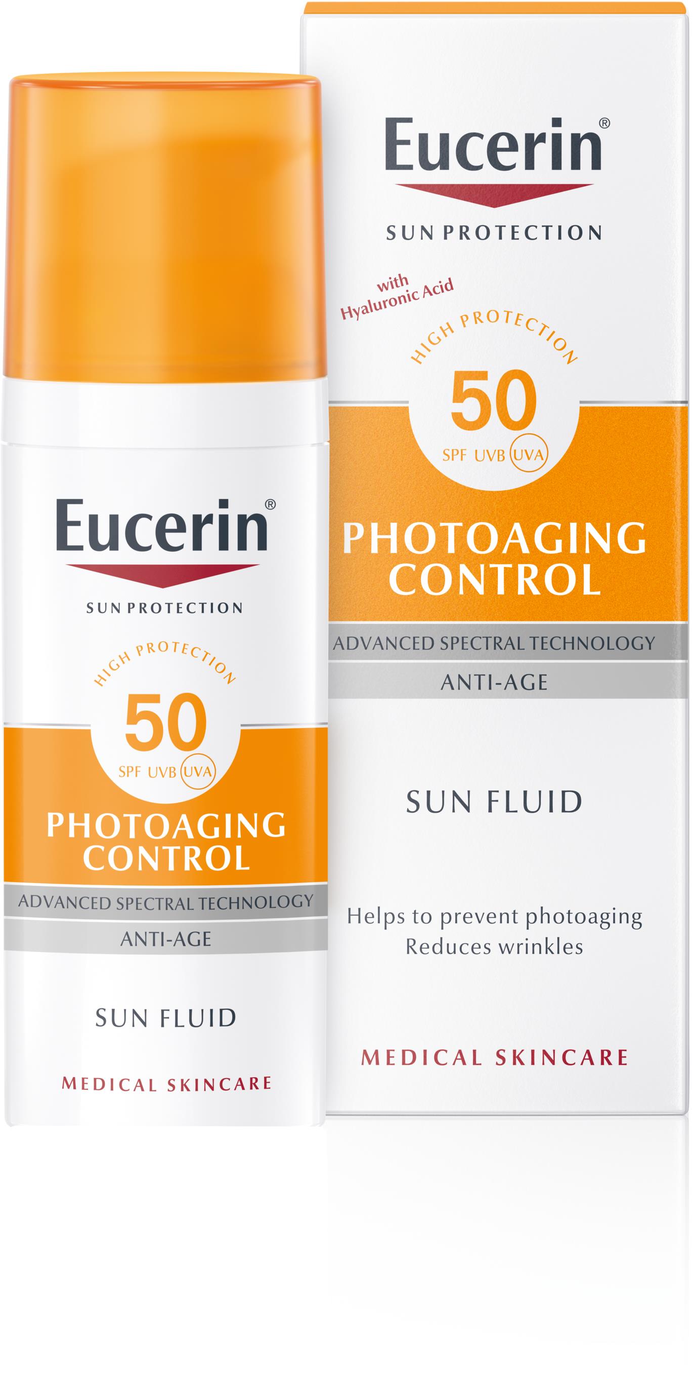 EUCERIN Sun Emulzia Photoaging control SPF50+ 50 ml
