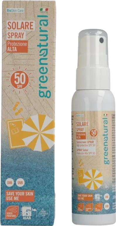 GREENATURAL Opaľovacie mlieko SPF 50 100 ml
