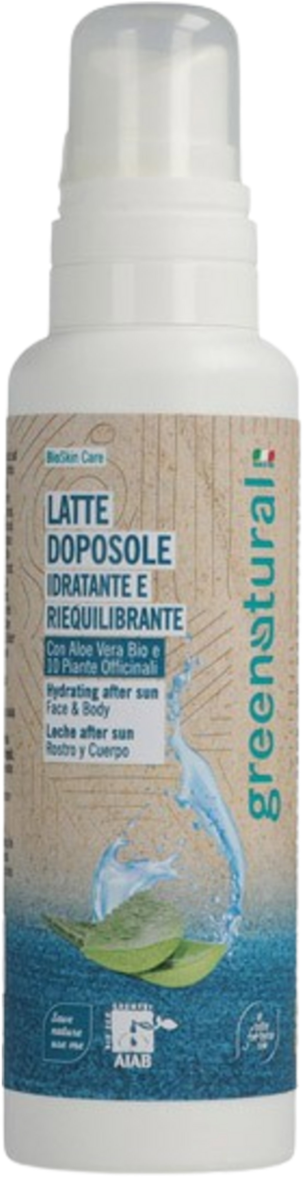 GREENATURAL Hydratačné mlieko po opaľovaní 150 ml