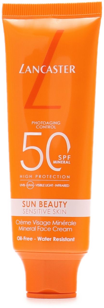 LANCASTER Sun Beauty Sensitive Skin Mineral Face Cream SPF50 50 ml