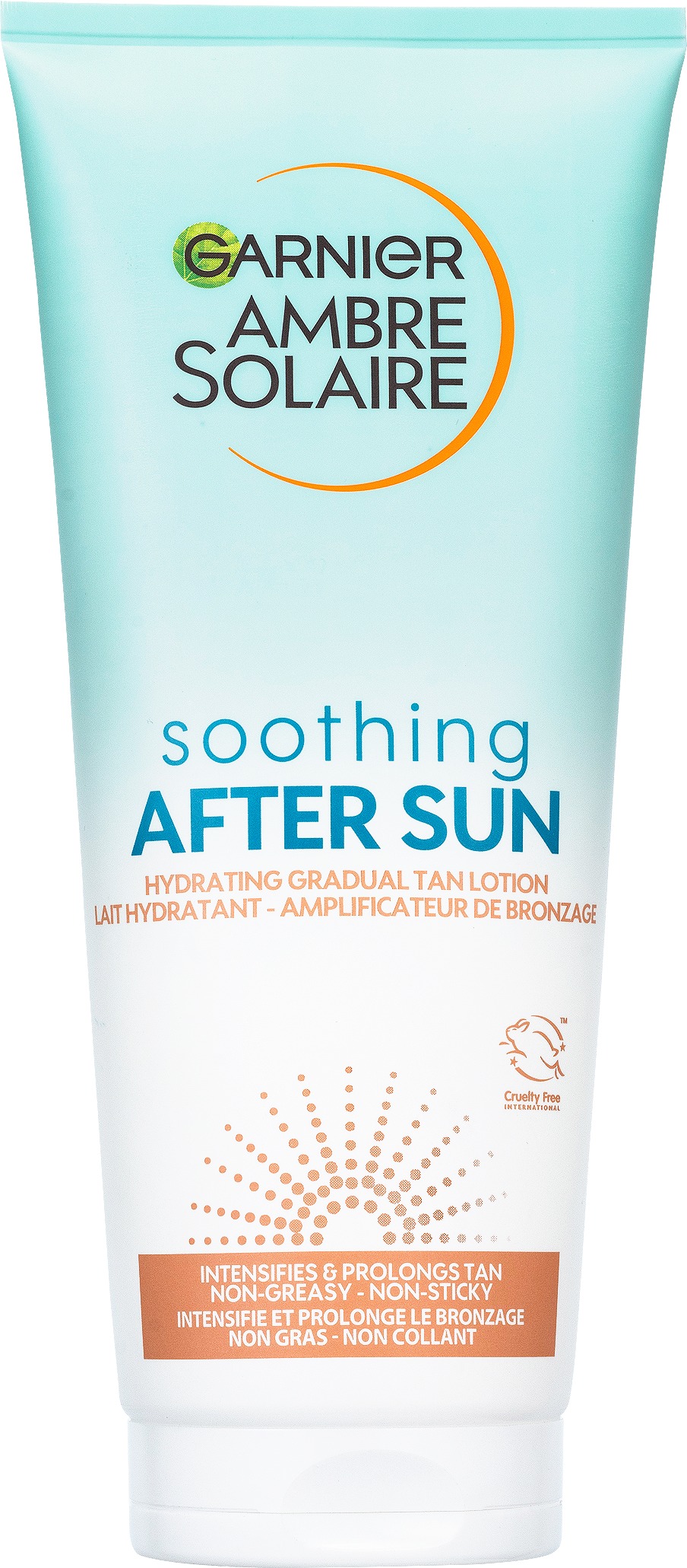 GARNIER Ambre Solaire Hydratačné mlieko po opaľovaní, predlžujúce opálenie, 200 ml