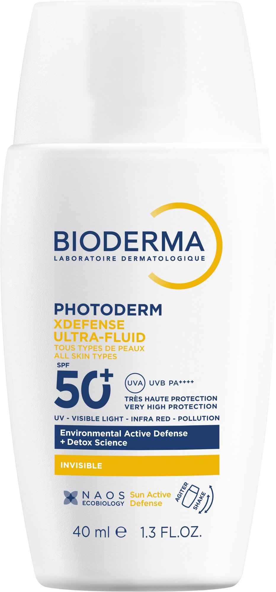 BIODERMA Photoderm XDefense neviditeľná ultrafluidná ochrana SPF 50+ 40 ml